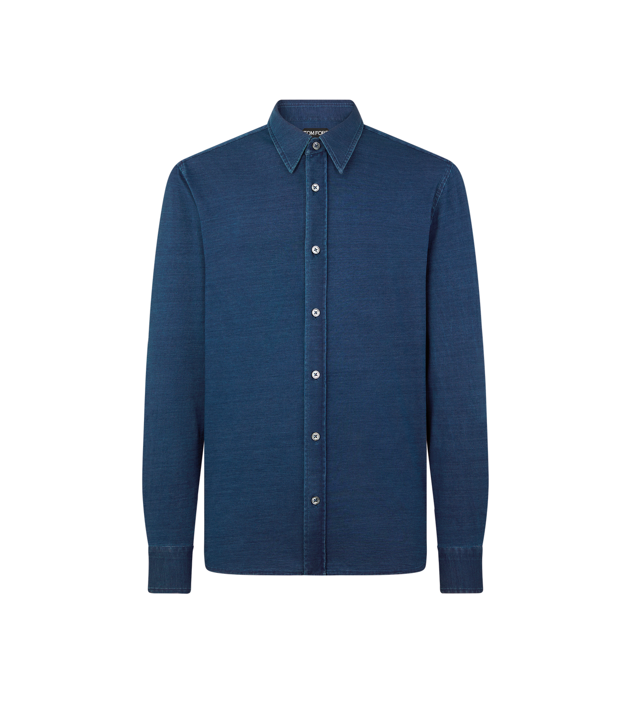 COTTON INDIGO SHIRT image number 0