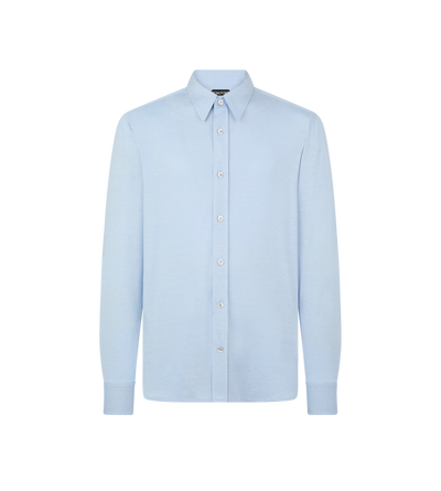 SILK COTTON BLEND SHIRT
