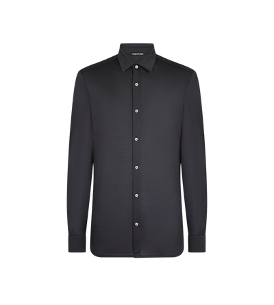 SILK JERSEY SHIRT