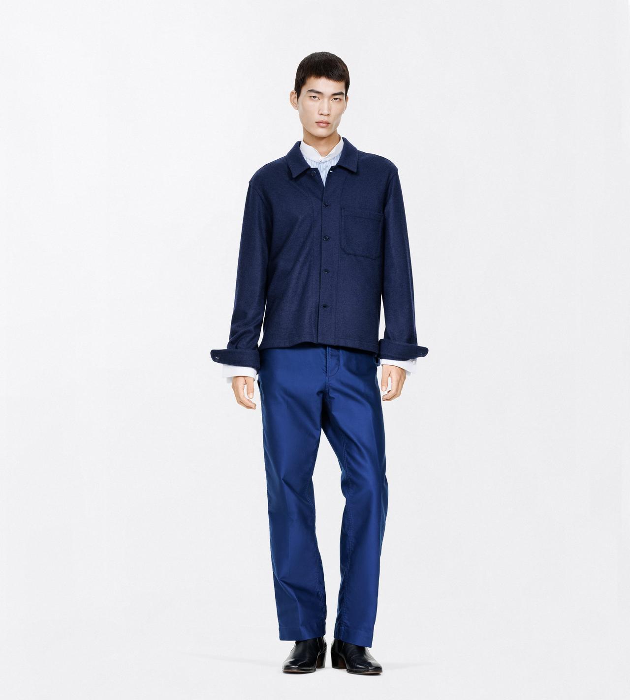 TOM FORD CASHMERE NAVY CASHMERE OUTERSHIRT