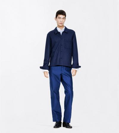TOM FORD CASHMERE NAVY CASHMERE OUTERSHIRT
