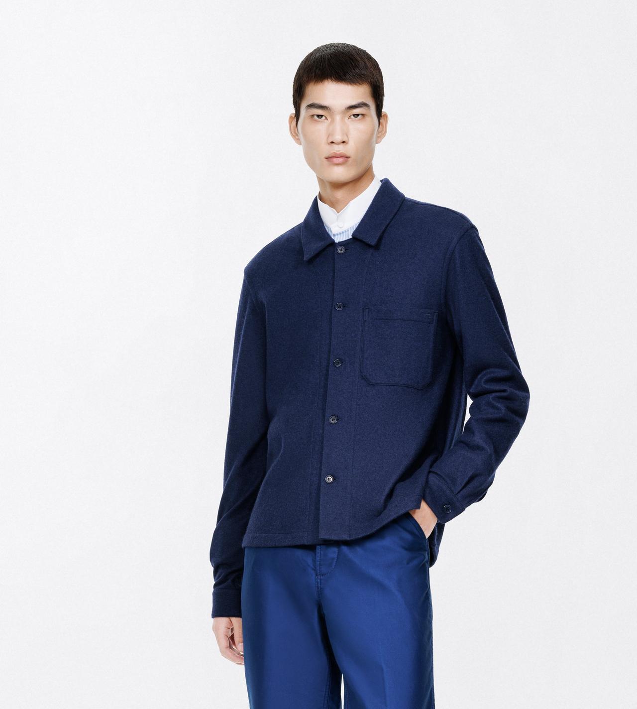 TOM FORD CASHMERE NAVY CASHMERE OUTERSHIRT