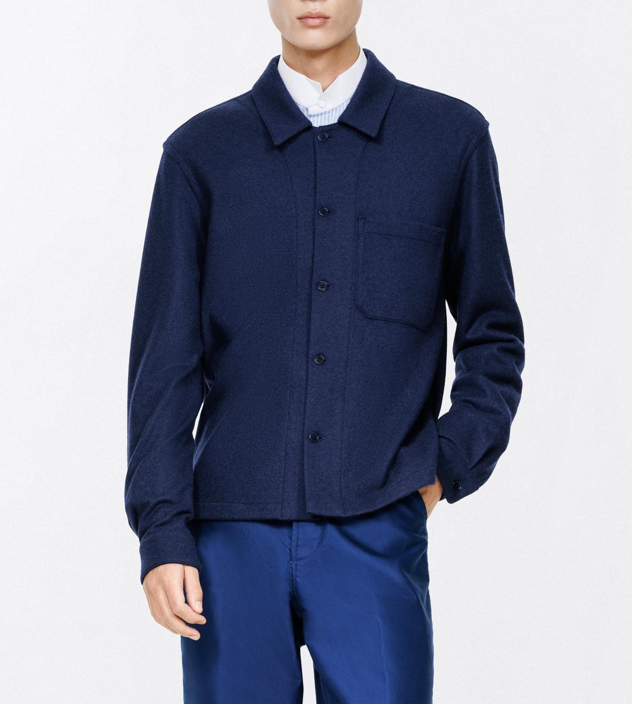 TOM FORD CASHMERE NAVY CASHMERE OUTERSHIRT