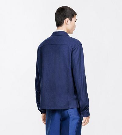 TOM FORD CASHMERE NAVY CASHMERE OUTERSHIRT
