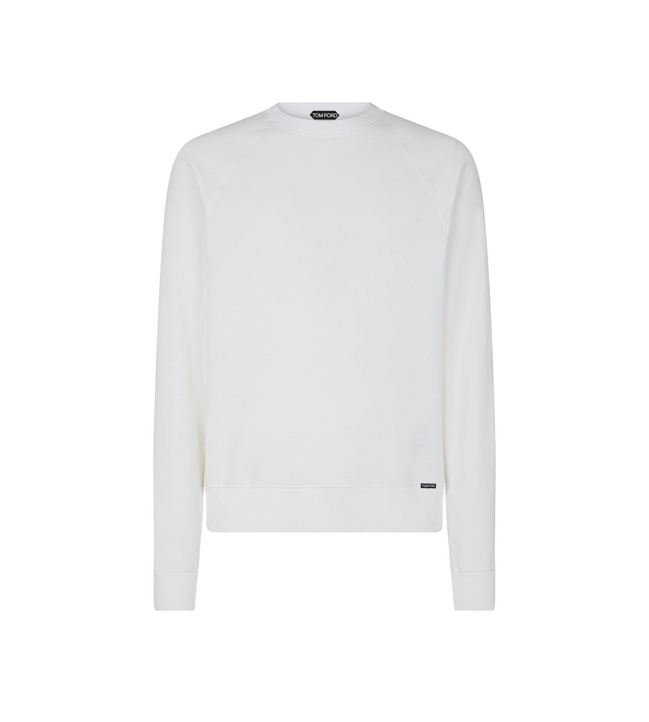 【送料&関税込】Tom Ford Cut And Sewn Crew Neck Sweatshirt GARMENT DYED CREW NECK | Tom Ford Fashion