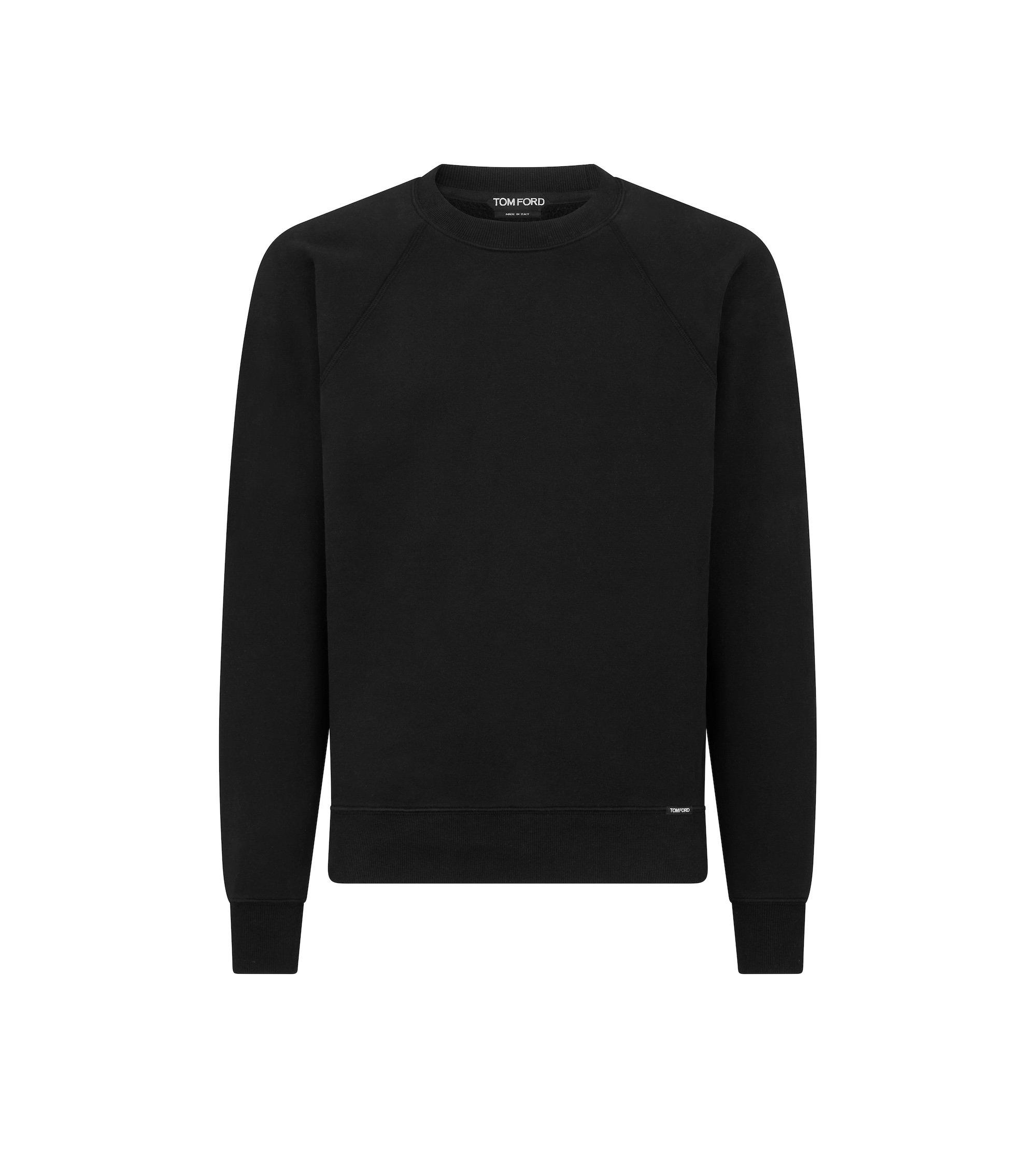 COTTON CREW NECK SWEATSHIRT