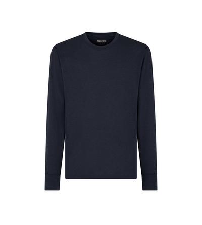 LYOCELL COTTON LONG SLEEVE T-SHIRT | Tom Ford Fashion