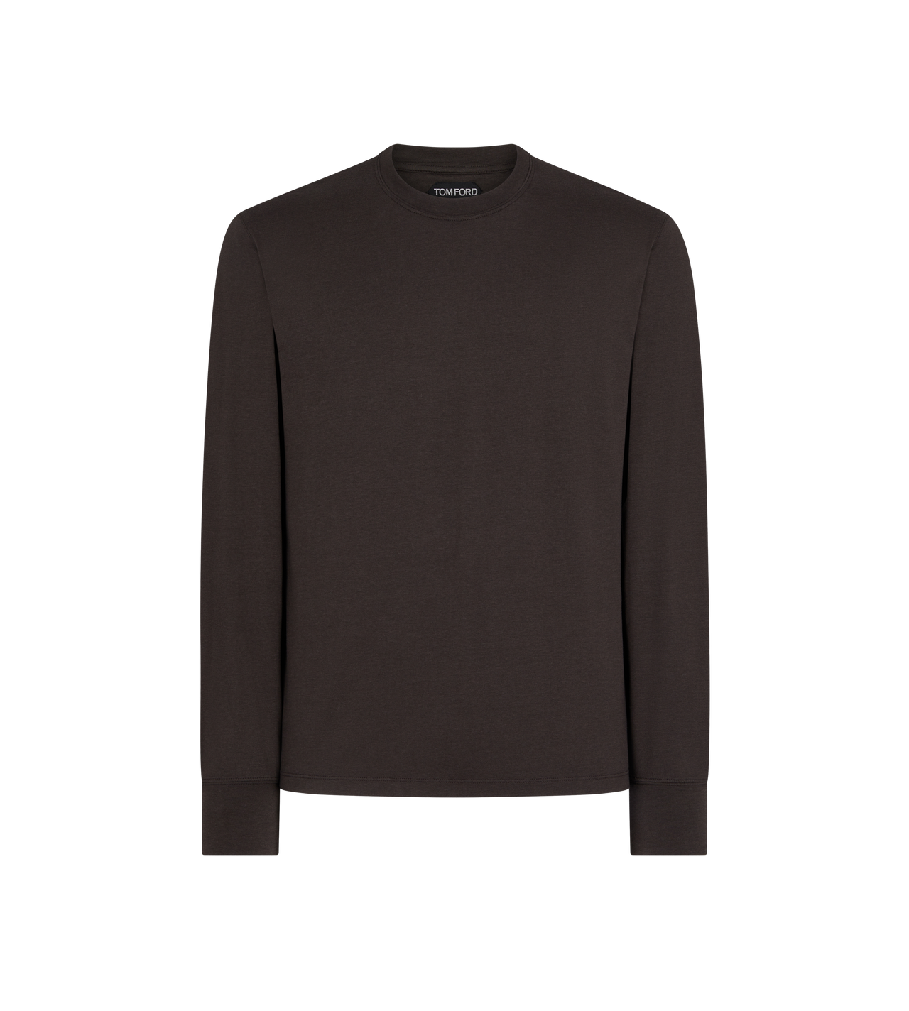 LYOCELL COTTON LONG SLEEVE T-SHIRT image number 0