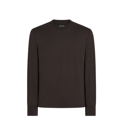 LYOCELL COTTON LONG SLEEVE T-SHIRT