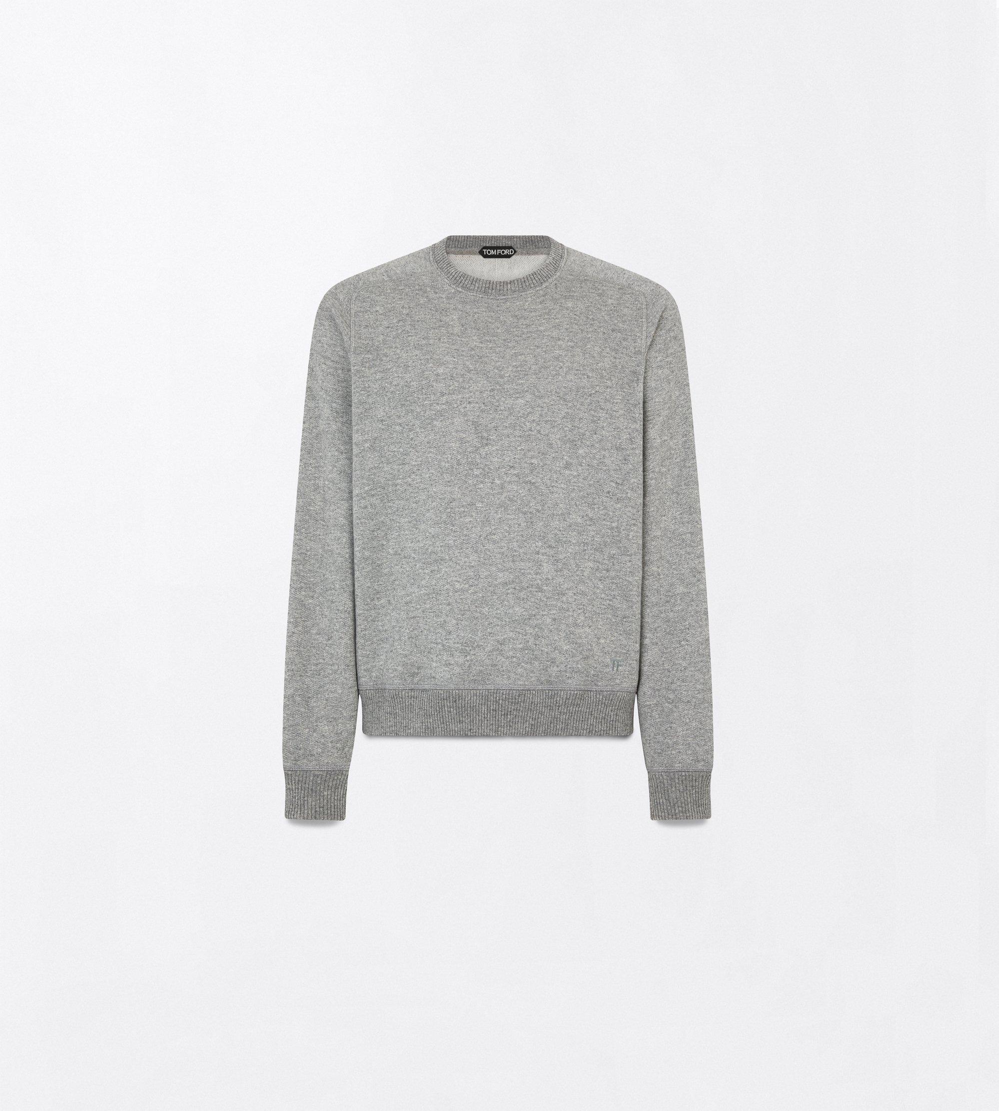 CASHMERE COTTON CREW NECK
