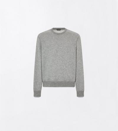 CASHMERE COTTON CREW NECK