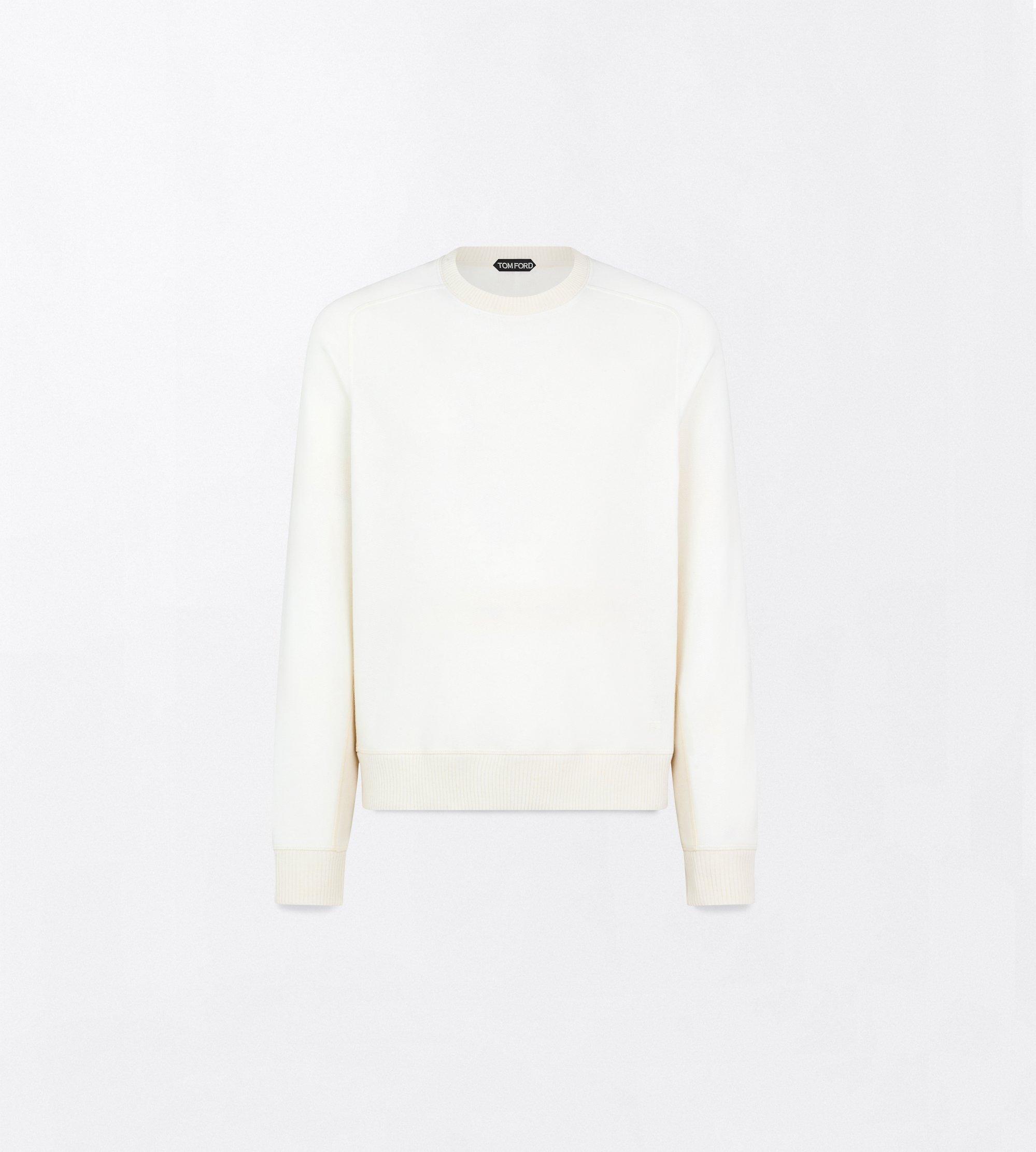 CASHMERE COTTON CREW NECK