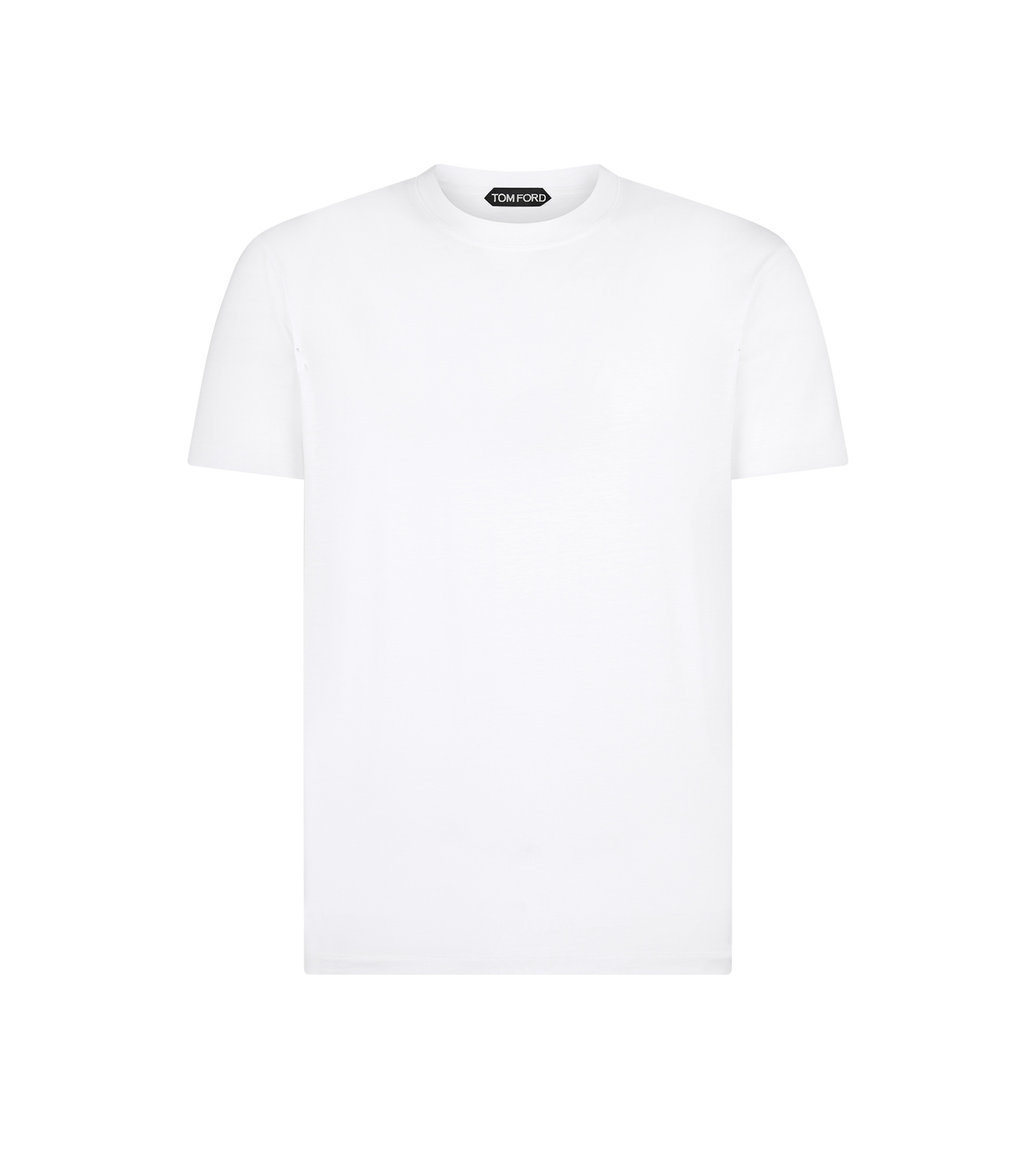 LYOCELL COTTON CREW T-SHIRT image number 0