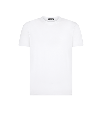 LYOCELL COTTON CREW T-SHIRT