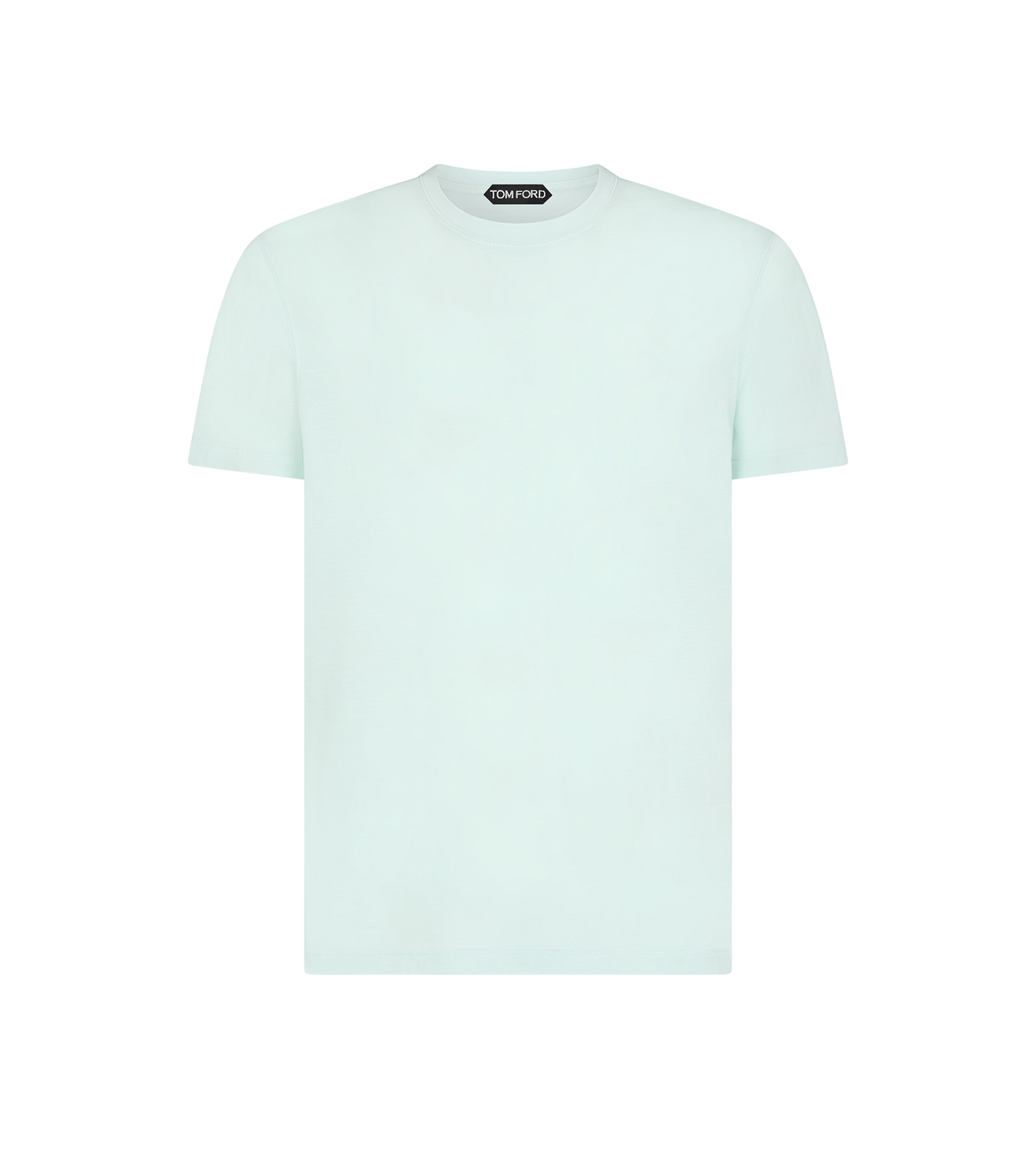 LYOCELL COTTON CREW T-SHIRT image number 0