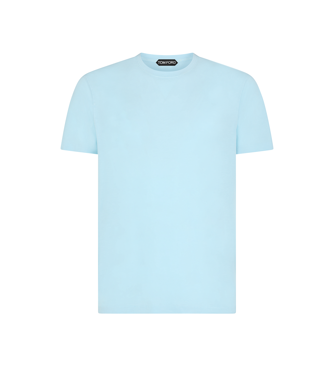 LYOCELL COTTON CREW T-SHIRT image number 0
