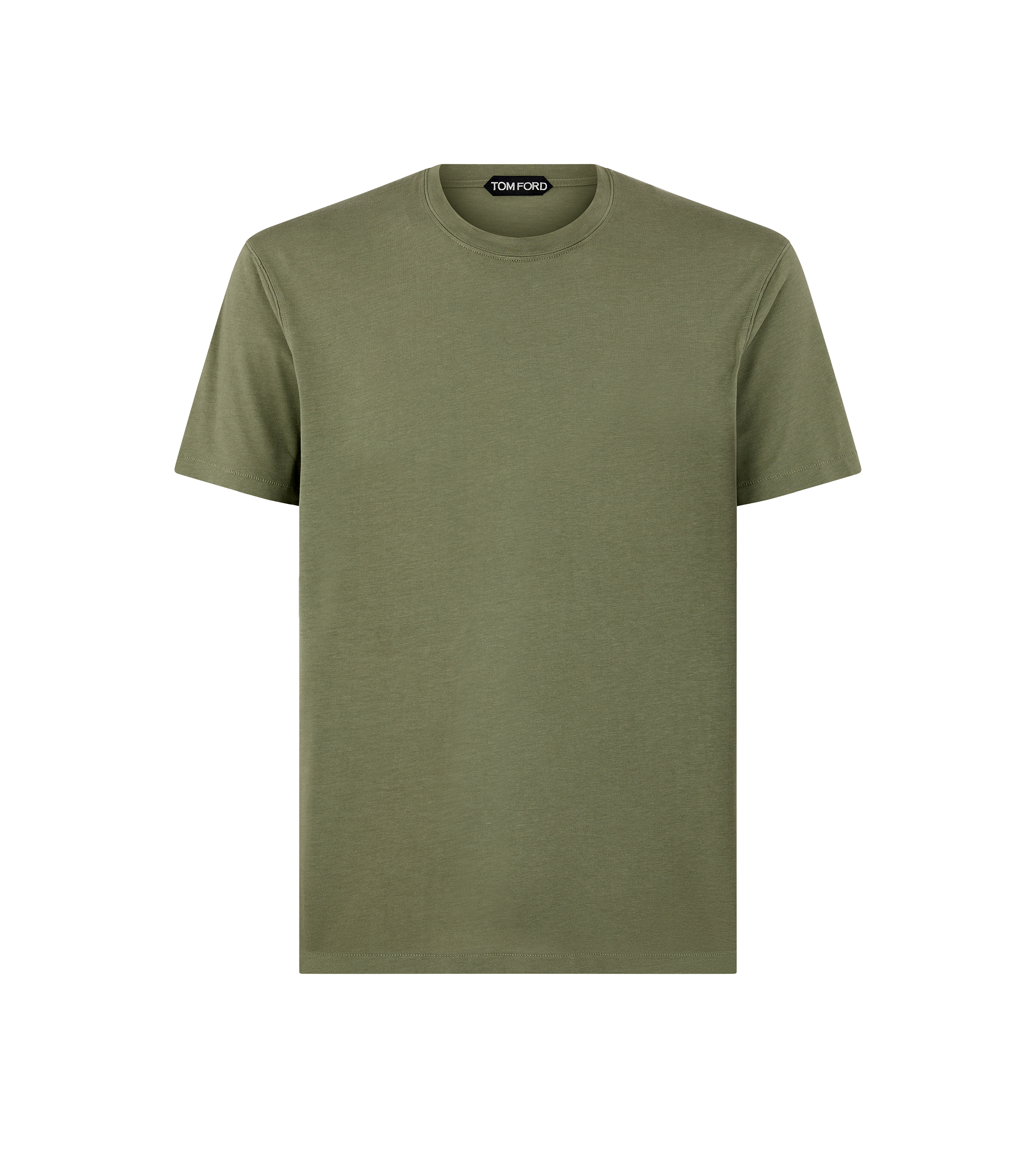CAMISETA DE CUELLO REDONDO DE ALGOD&Oacute;N LYOCELL
