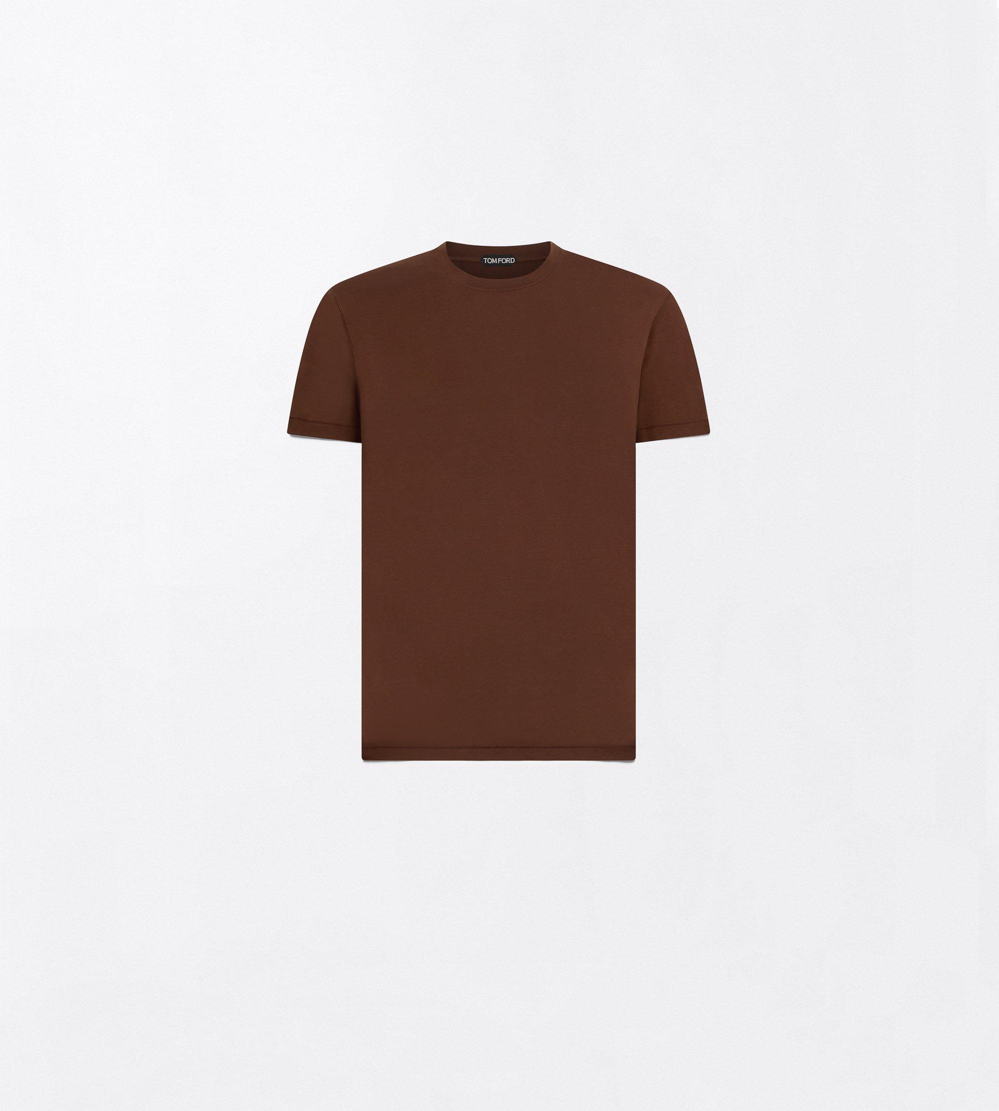 LYOCELL COTTON CREW NECK T-SHIRT&nbsp;