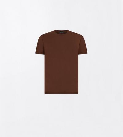 LYOCELL COTTON CREW NECK T-SHIRT&nbsp;