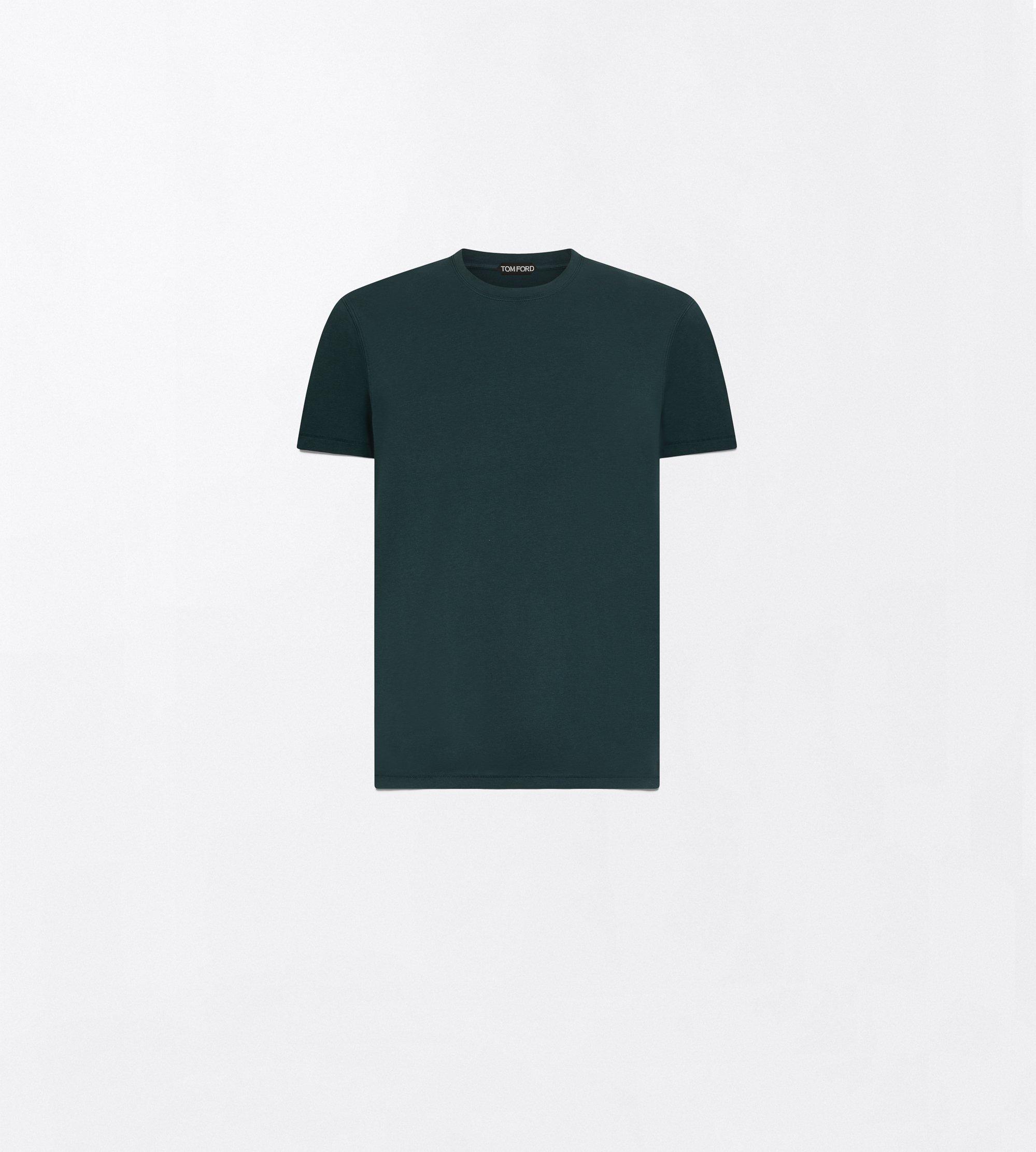 LYOCELL COTTON CREW NECK T-SHIRT&nbsp;