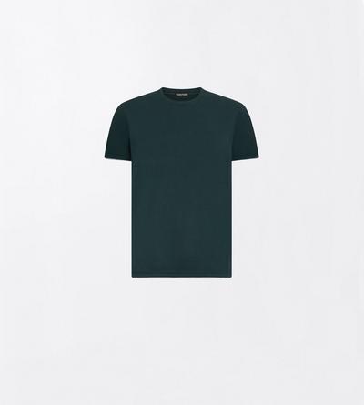 LYOCELL COTTON CREW NECK T-SHIRT&nbsp;