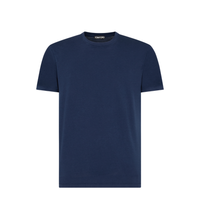 LYOCELL COTTON CREW NECK T-SHIRT