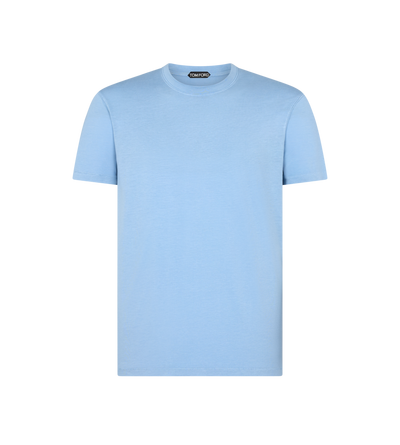 LYOCELL COTTON CREW NECK T-SHIRT