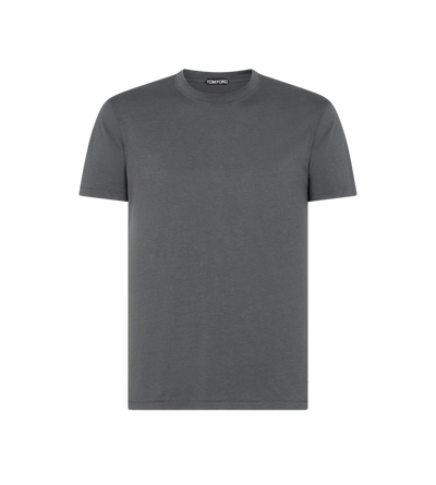 LYOCELL COTTON CREW NECK T-SHIRT