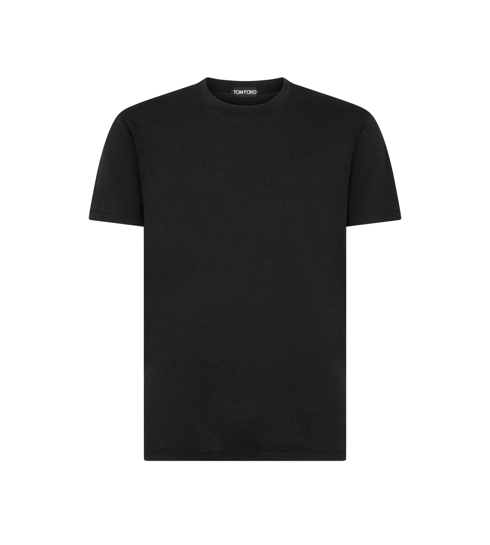 LYOCELL COTTON CREW NECK T-SHIRT