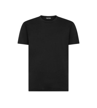 LYOCELL COTTON CREW NECK T-SHIRT