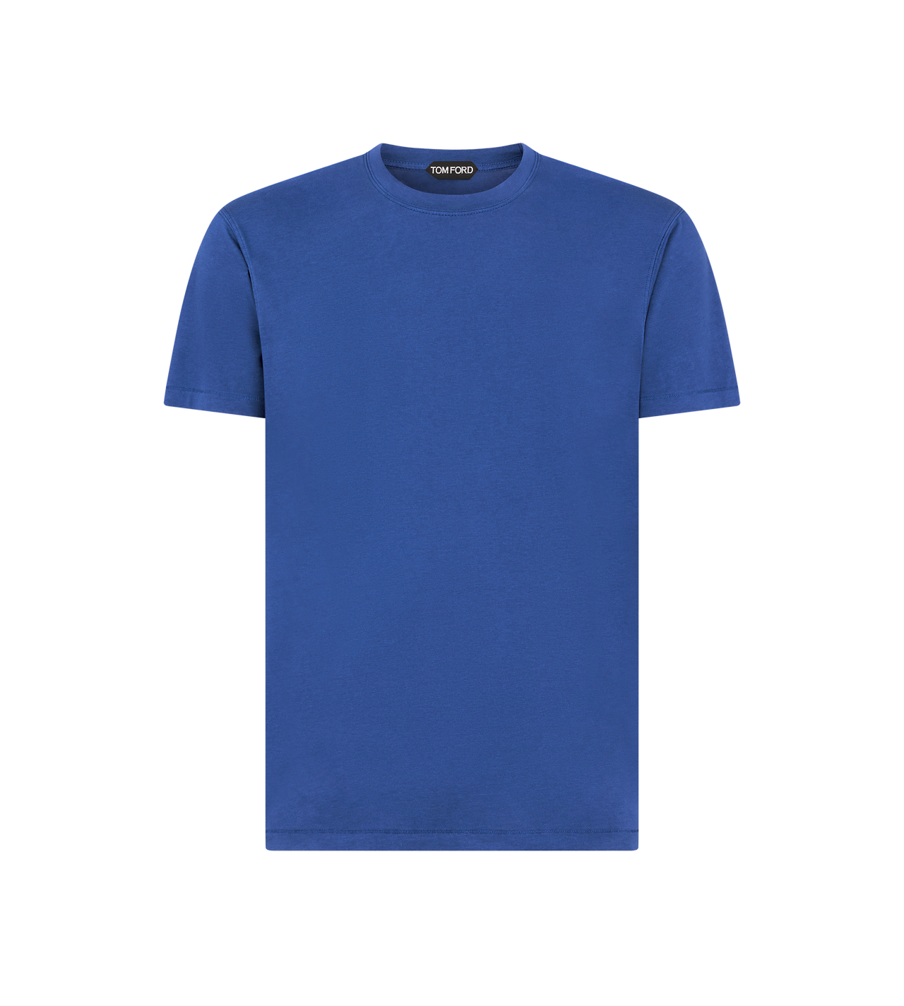 LYOCELL COTTON CREW NECK T-SHIRT image number 0