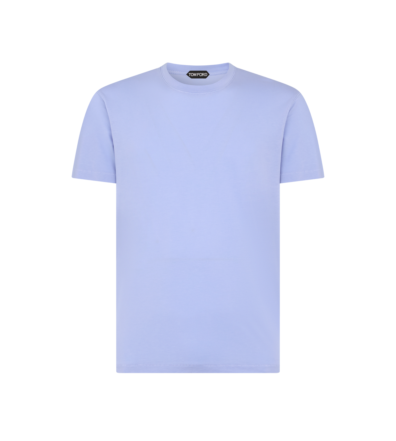 LYOCELL COTTON CREW NECK T-SHIRT image number 0