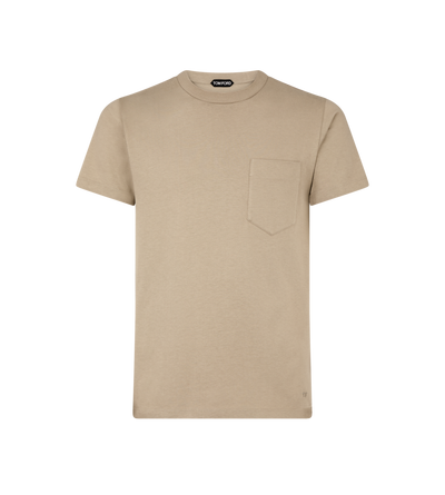 PURE COTTON CREW NECK T-SHIRT