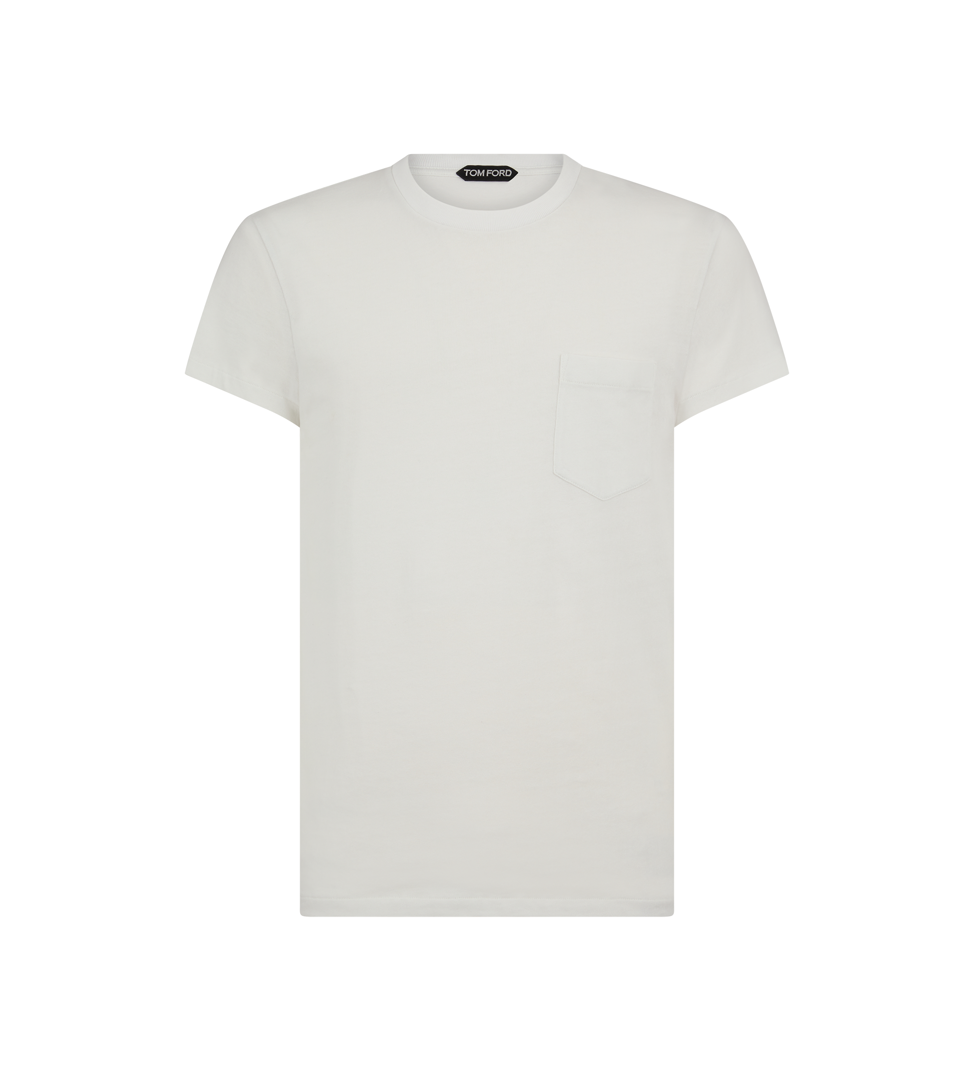 COLD DYE COTTON CREW NECK T-SHIRT | Tom Ford Fashion