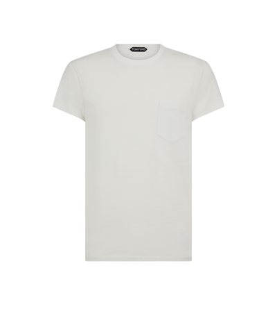 COLD DYE COTTON CREW NECK T-SHIRT