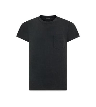 COLD DYE COTTON CREW NECK