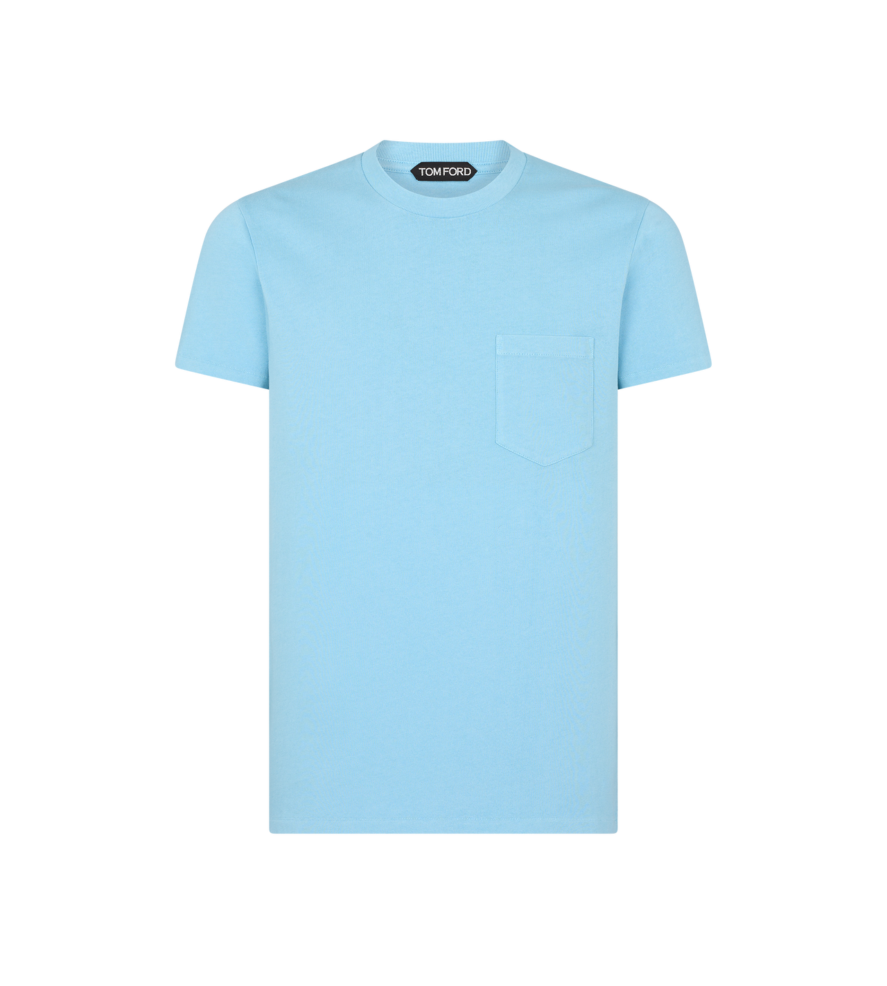 COLD DYED COTTON CREW NECK T-SHIRT image number 0