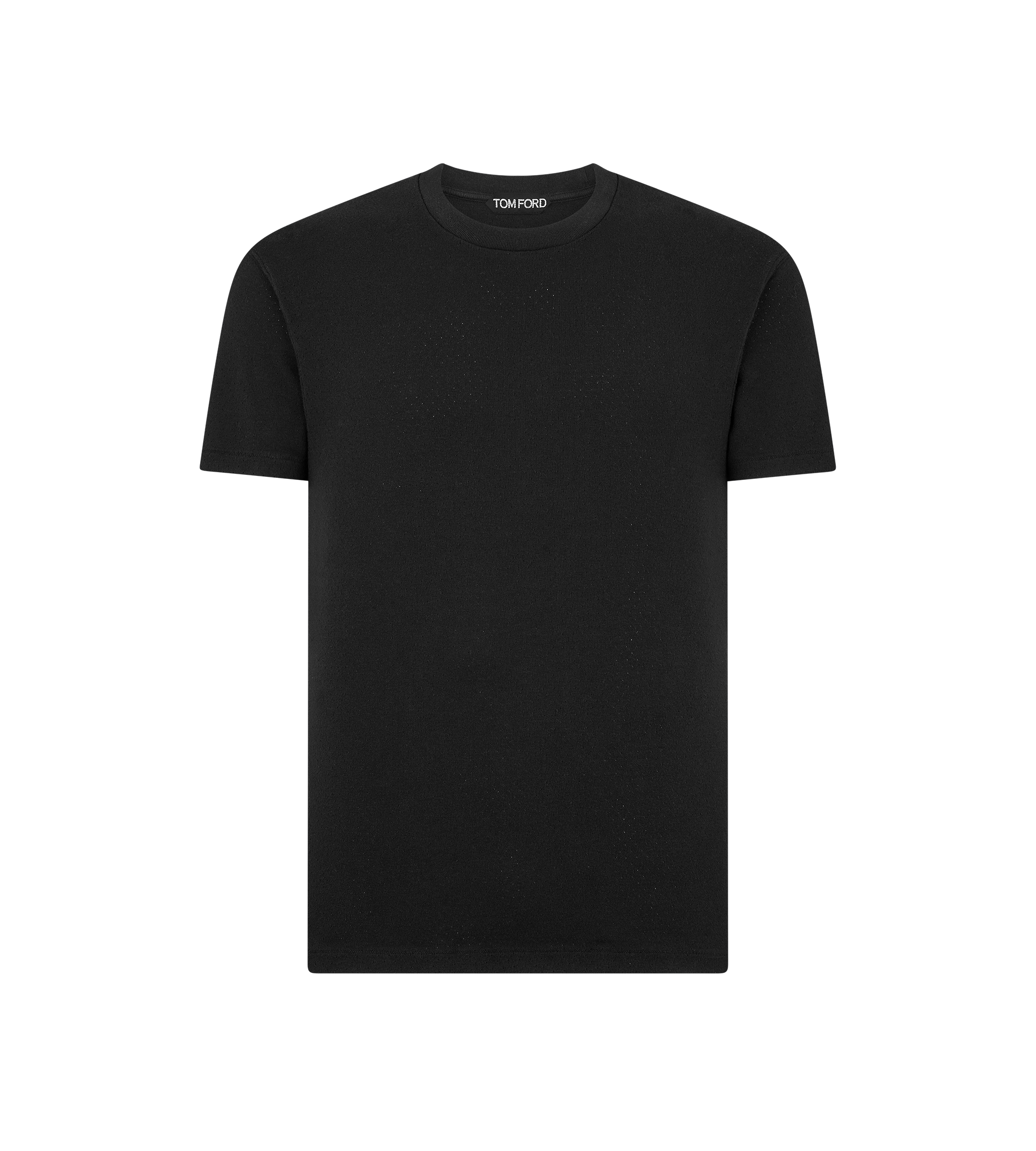 PERFORATED RIB T-SHIRT