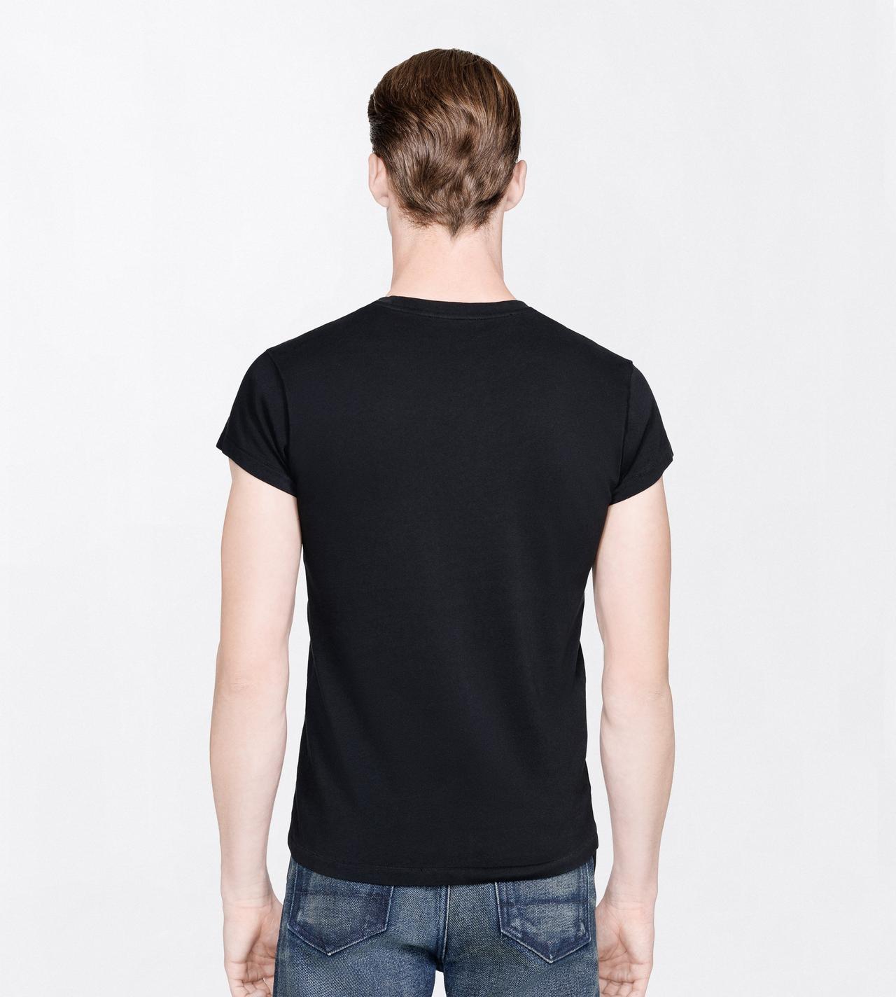 TOM FORD COTTON BLACK COLD DYED COTTON CREW NECK T-SHIRT