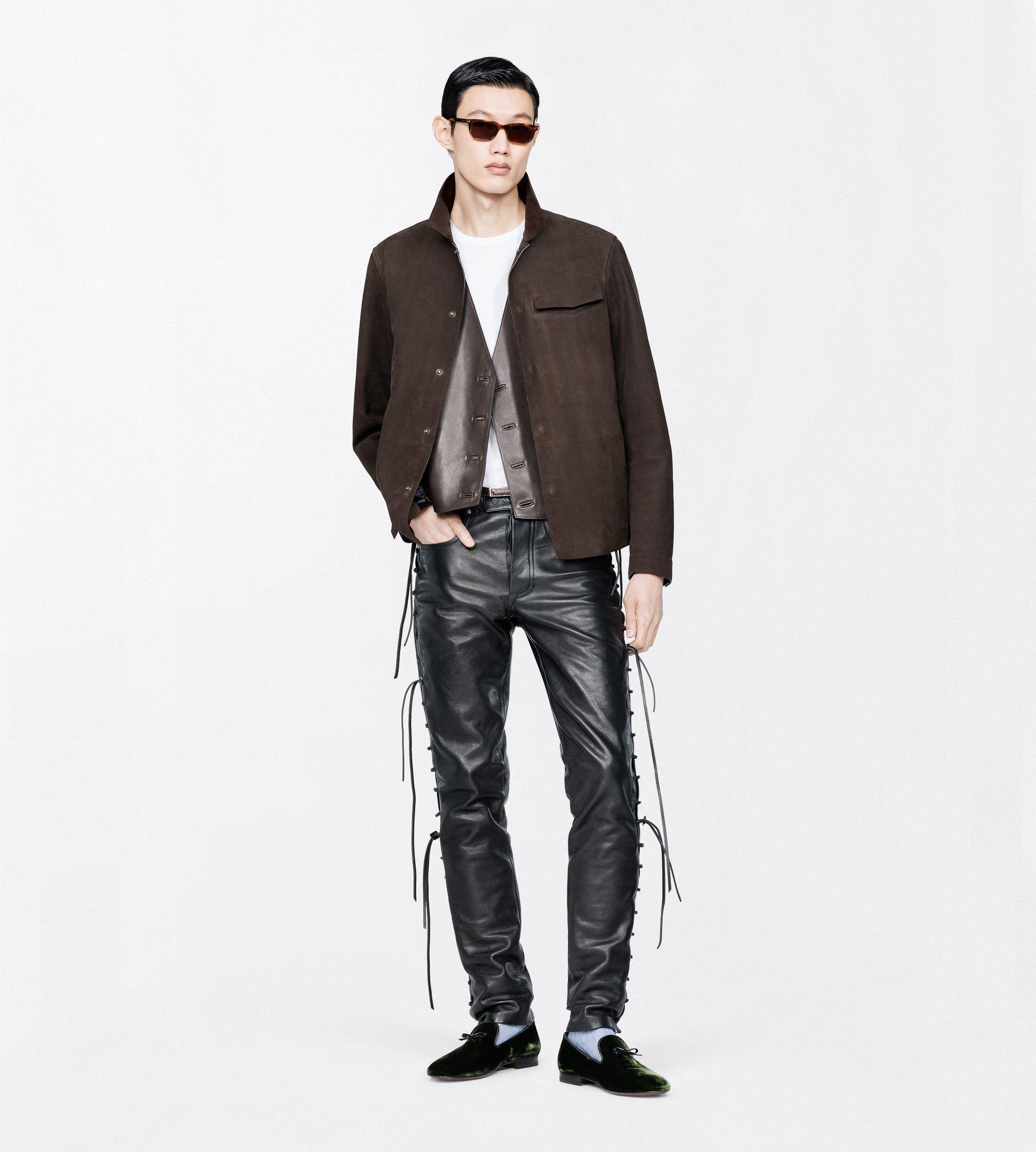 COLD DYED COTTON CREW NECK T-SHIRT