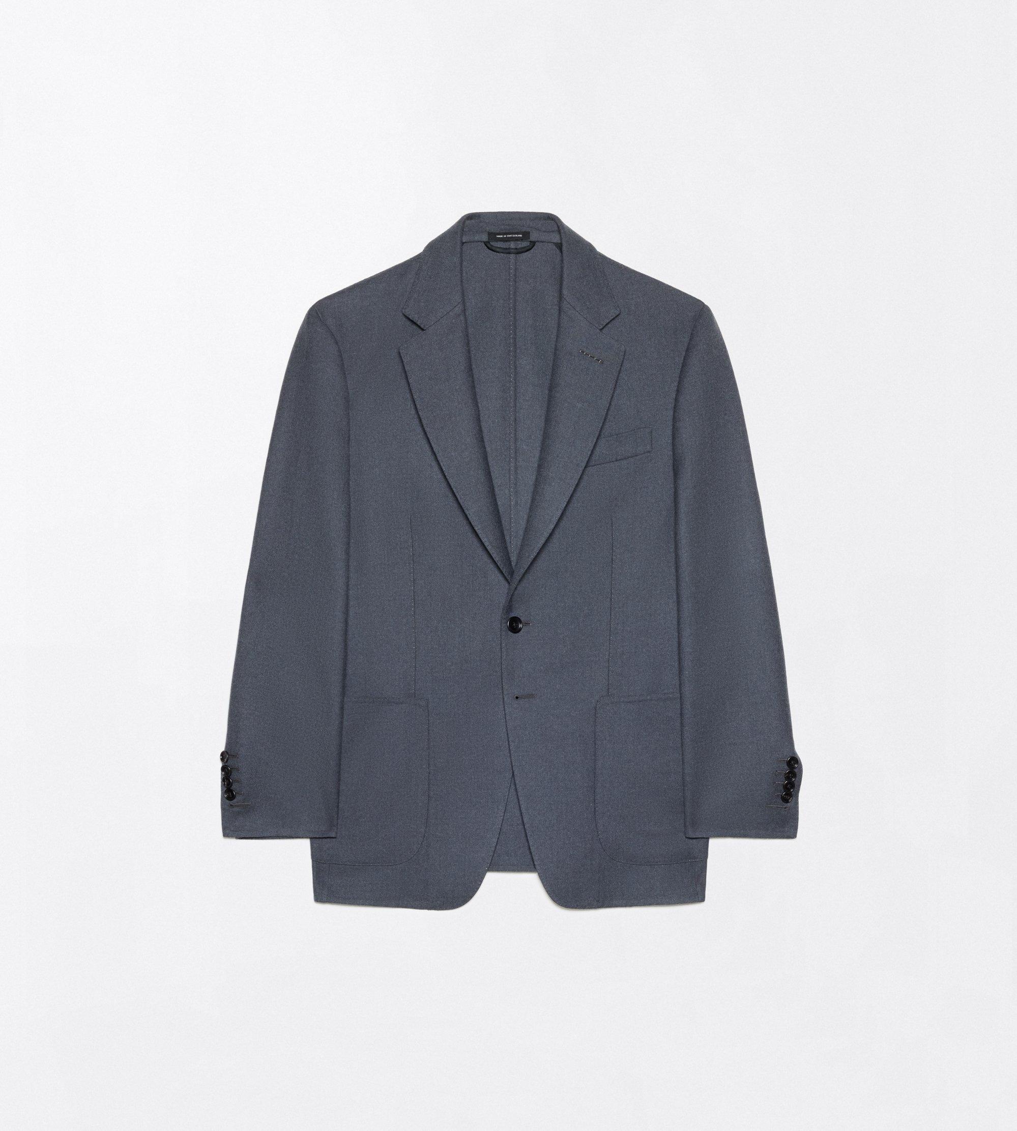 DOUBLE SPLITTABLE LIGHT WOOL JACKET