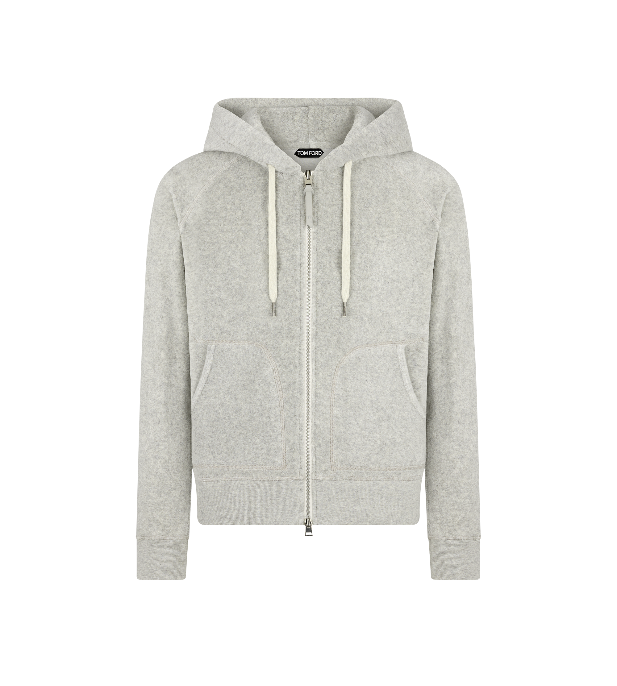 TOM FORD コットン テリー タオリング フーディ パーカー TOWELLING ZIP HOODIE | Tom Ford Fashion