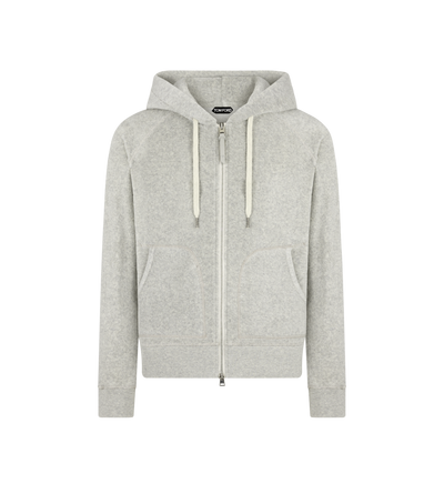 TOWELLING ZIP HOODIE image number 0