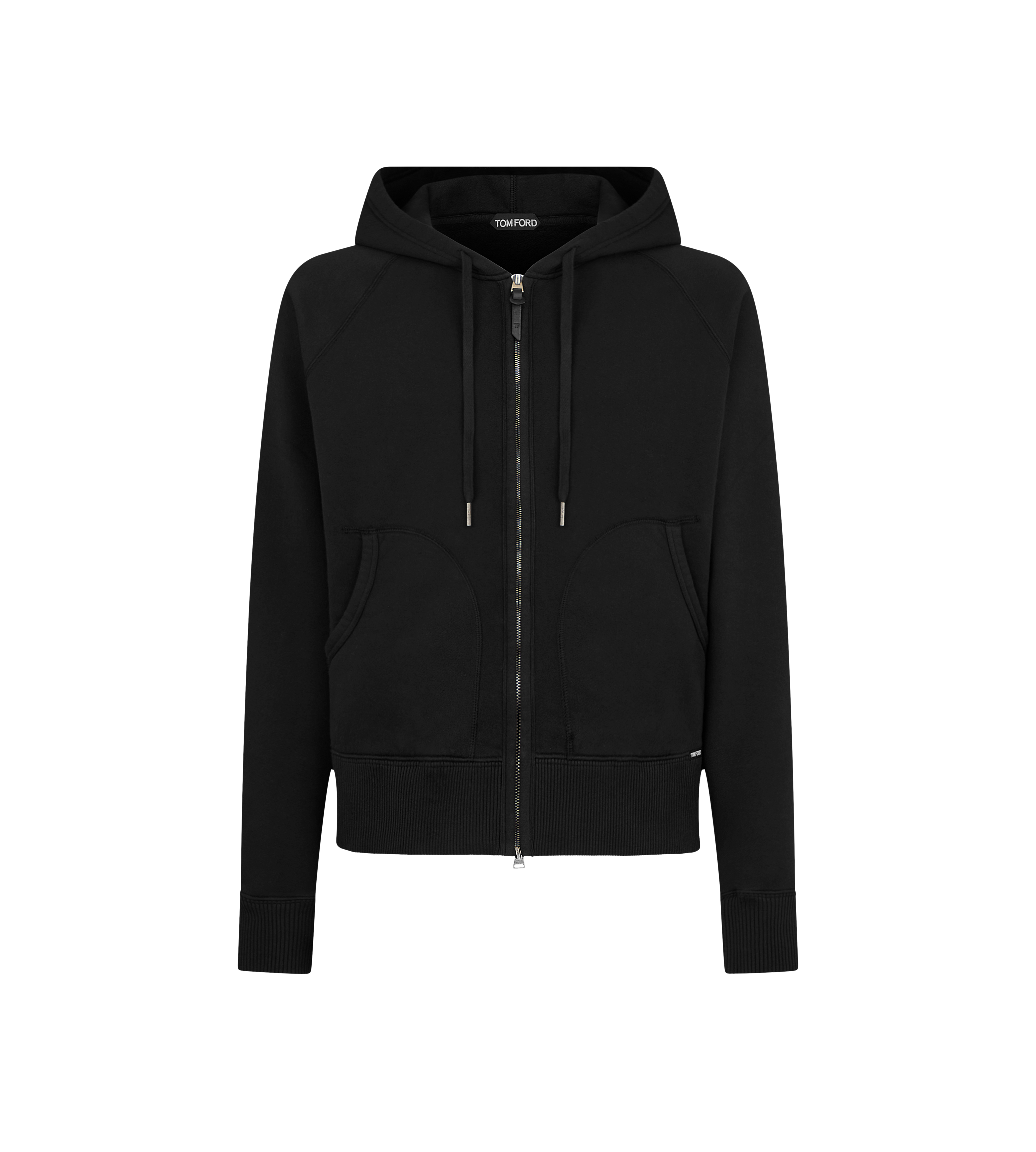 GARMENT DYED ZIP HOODIE