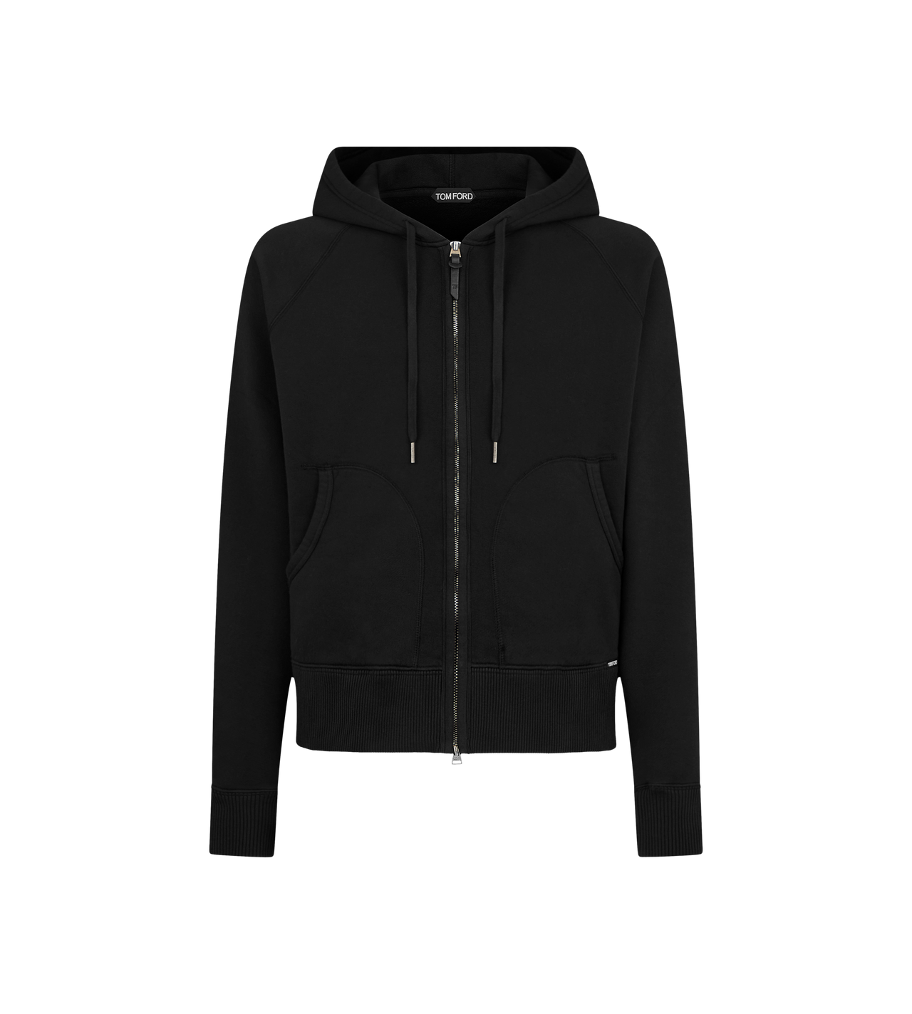 GARMENT DYED ZIP HOODIE image number 0