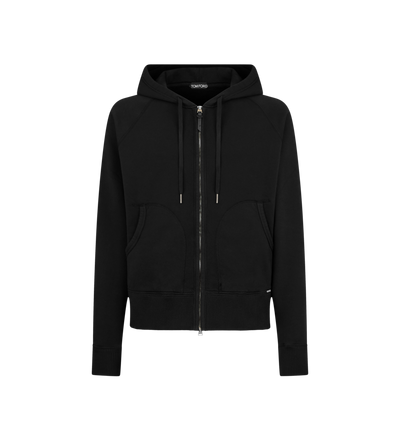 GARMENT DYED ZIP HOODIE