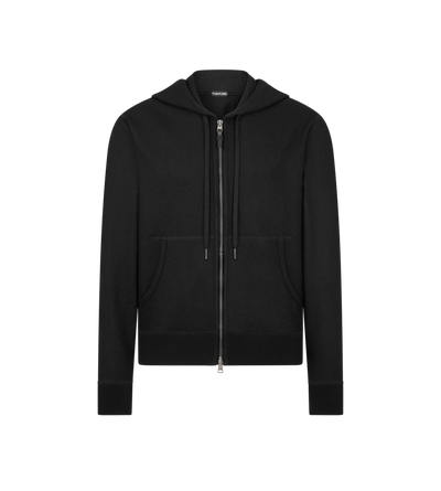 CASHMERE ZIP HOODIE image number 0