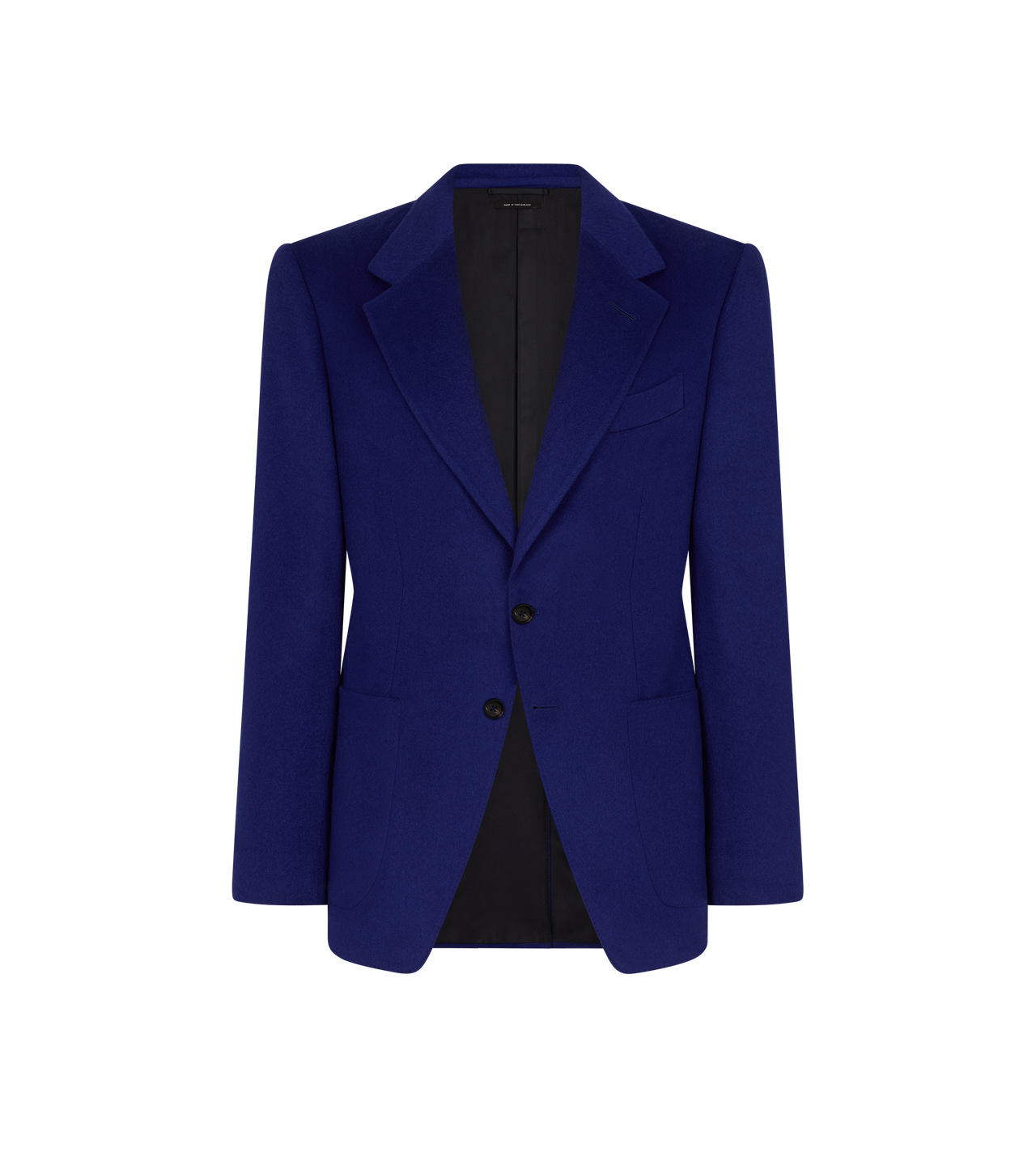 TOM FORD CASHMERE DARK INDIGO CASHMERE TWILL SHELTON JACKET