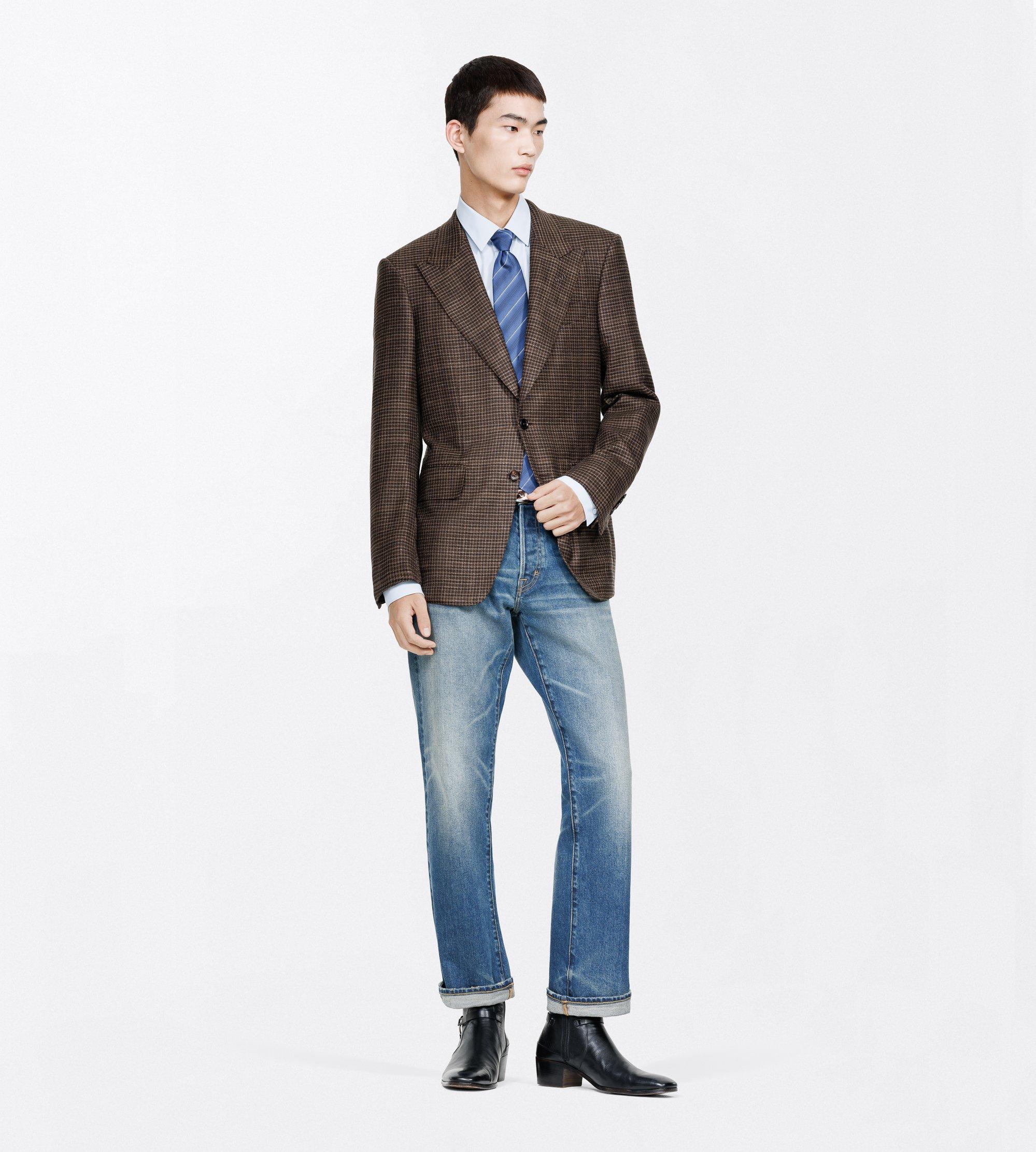 VESTE SHELTON DAMIER IRR&Eacute;GULIER