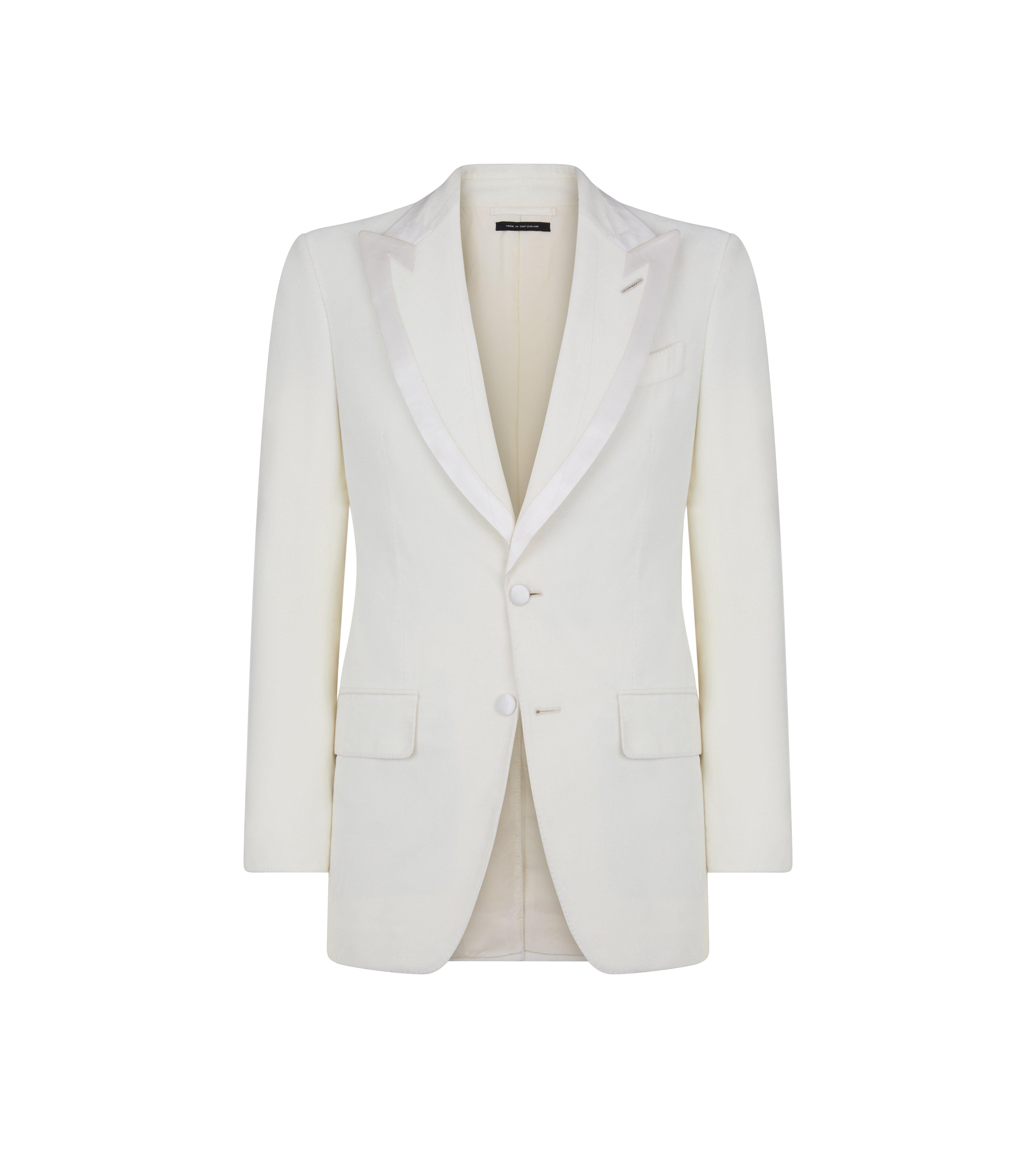 Tom Ford Men's Slim-Fit Cotton-Velvet Blazer